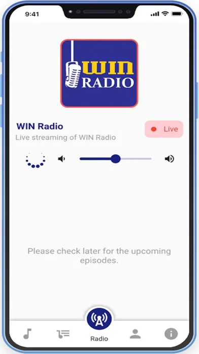 Captures d'écran de WIN Radio by Channel WIN