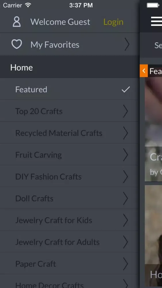 CraftSmart 스크린샷
