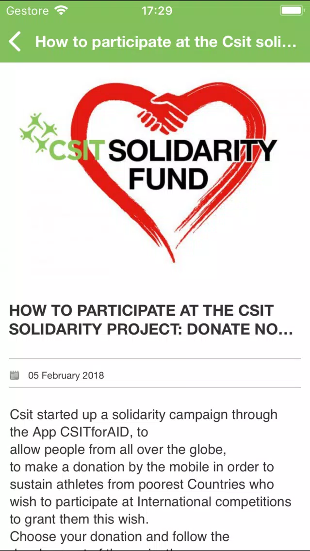 CSIT SOLIDARITY FUND 스크린샷