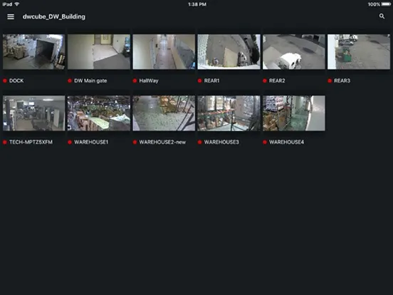 DW Spectrum Mobile iPad 應用截圖