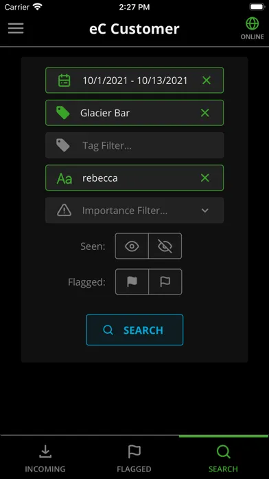 Скриншоты eConnect Alerts