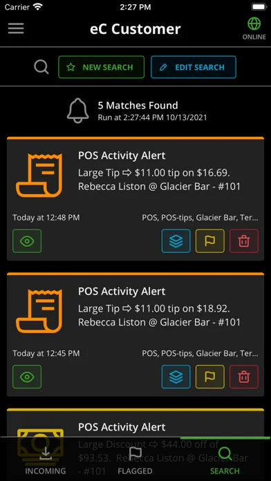 Скриншоты eConnect Alerts