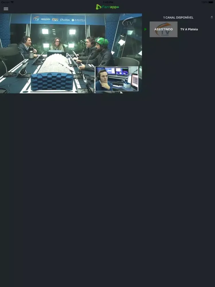 Farrapo TV iPad  Screenshots