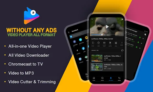 Captures d'écran de Video Player All Format