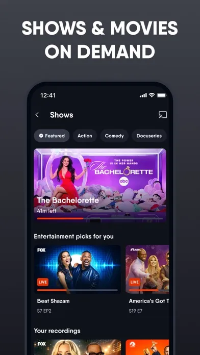 Screenshot di Fubo: Watch Live TV & Sports
