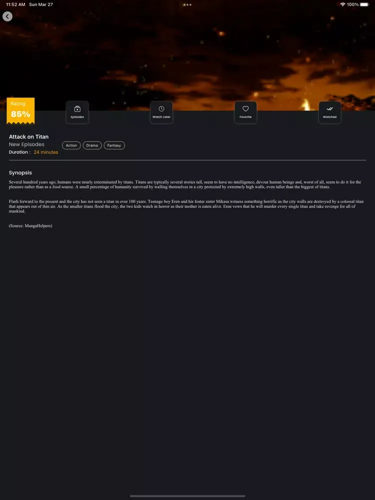 Screenshot di GogoAnime ℠ iPad 