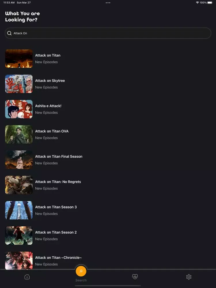 Screenshot di GogoAnime ℠ iPad 