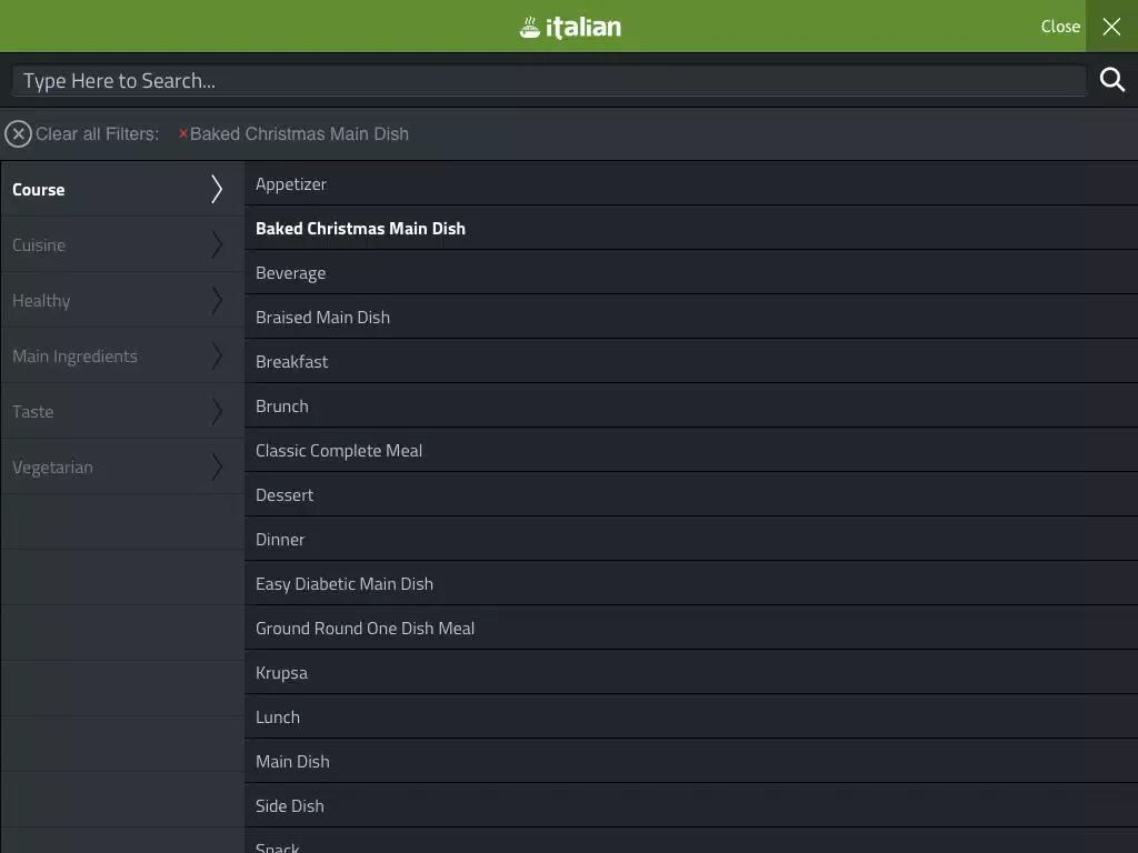 Italian recipes by ifood.tv iPad 應用截圖