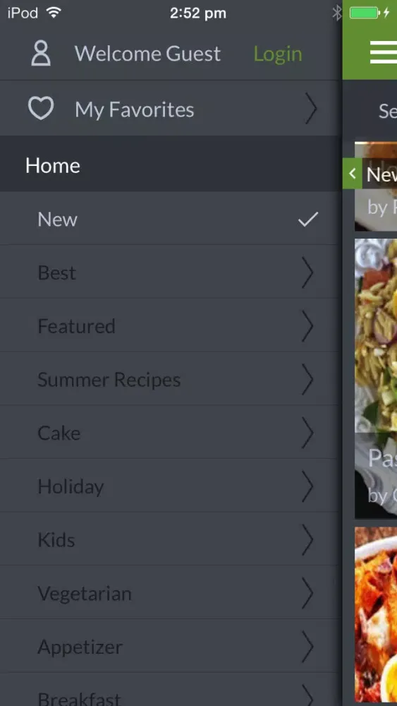 Italian recipes by ifood.tv應用截圖