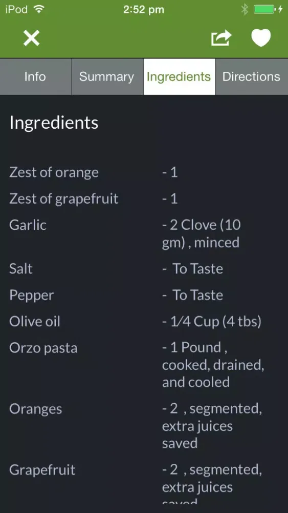 Italian recipes by ifood.tv應用截圖