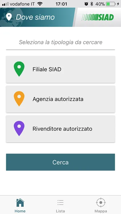 SIAD dove siamo应用截图