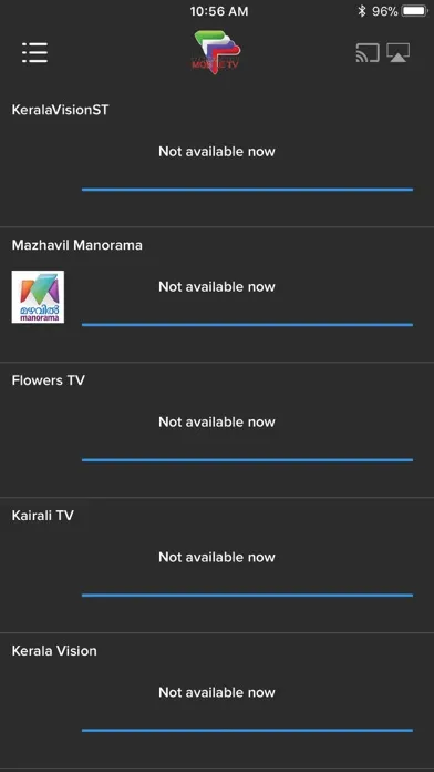 Kerala Vision Mobile TV স্ক্রিনশট