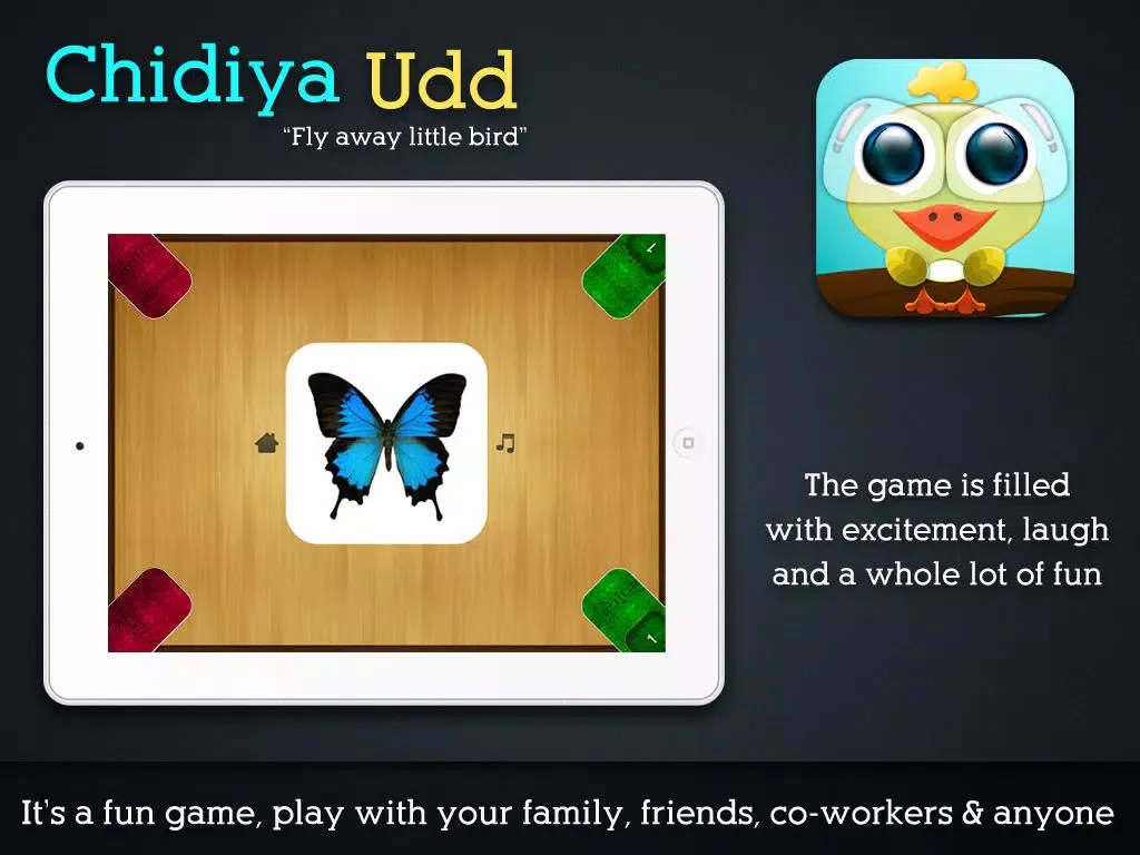 Tangkapan layar Chidiya Udd iPad 