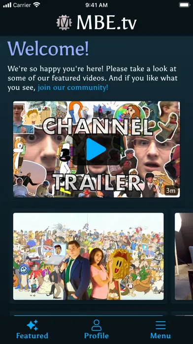 Ảnh chụp màn hình của MBE.tv