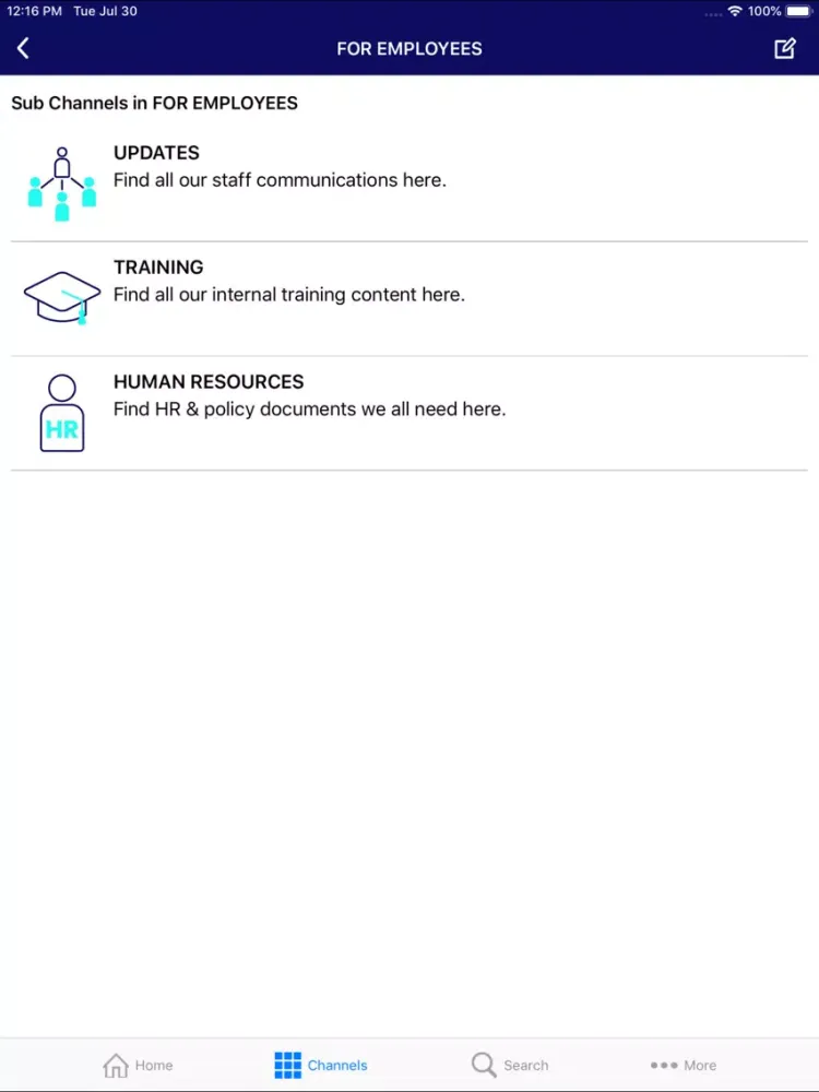 mHub Connect iPad  Ekran Görüntüleri