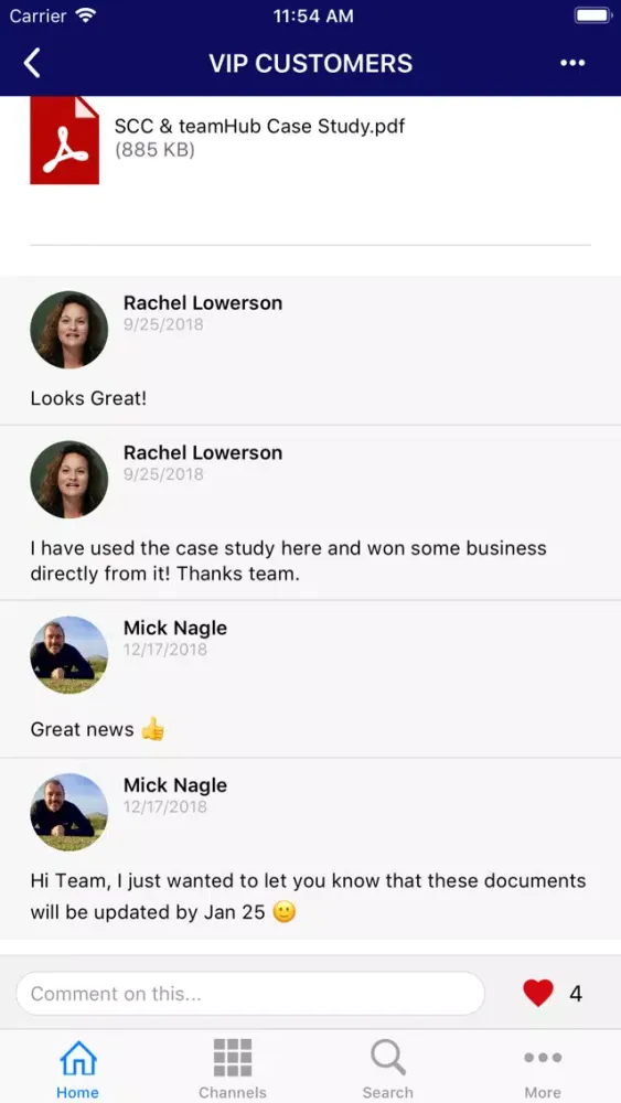 mHub Connect Ekran Görüntüleri