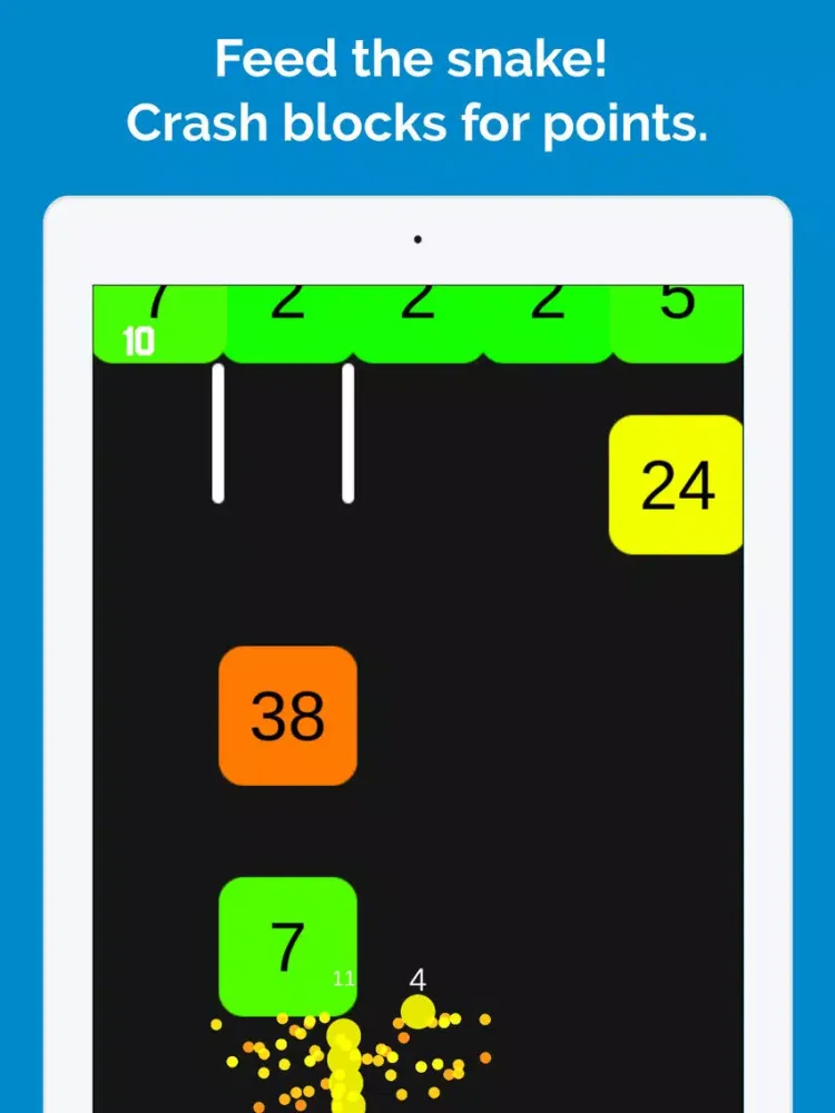 Snake Vs Bloxx iPad  स्क्रीनशॉट