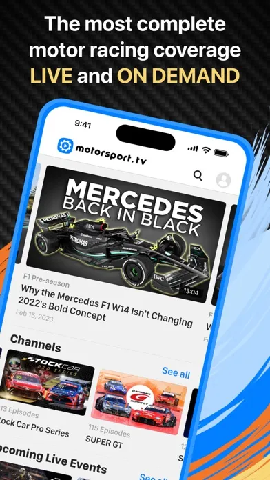 Motorsport.tv: Racing Videos应用截图
