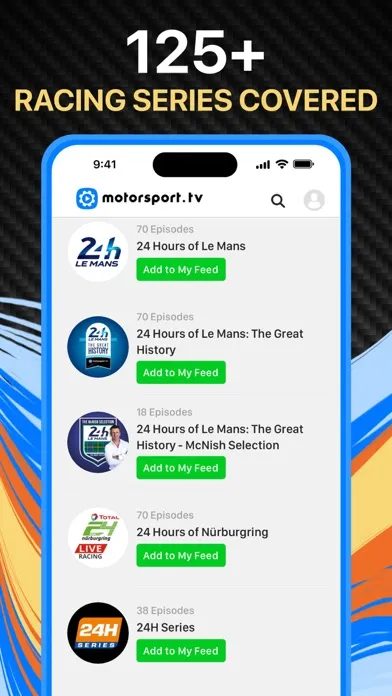 Motorsport.tv: Racing Videos应用截图