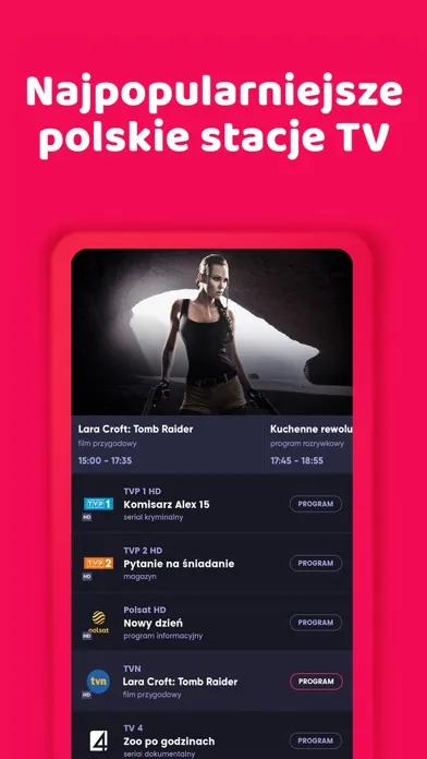 Pilot WP - telewizja online Screenshots