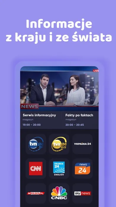 Pilot WP - telewizja online Screenshots