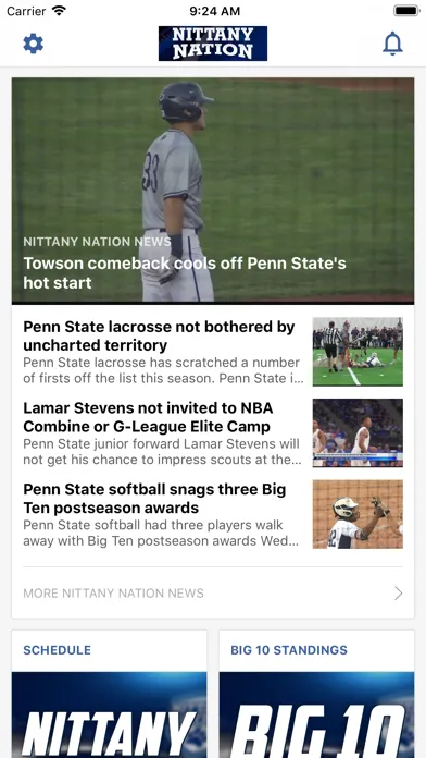 Capturas de tela do The Nittany Nation