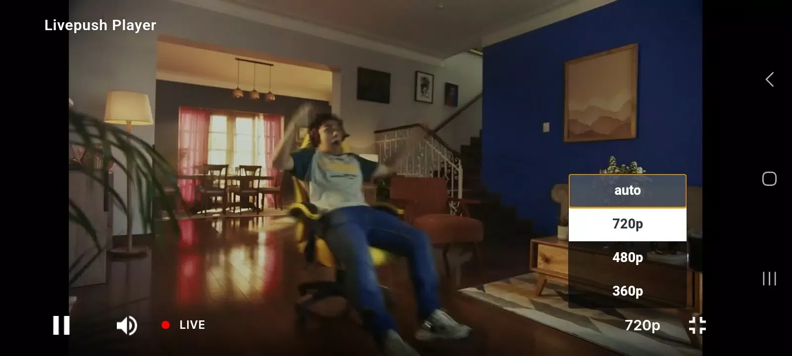 Captures d'écran de TV Canales Peruanos En Vivo