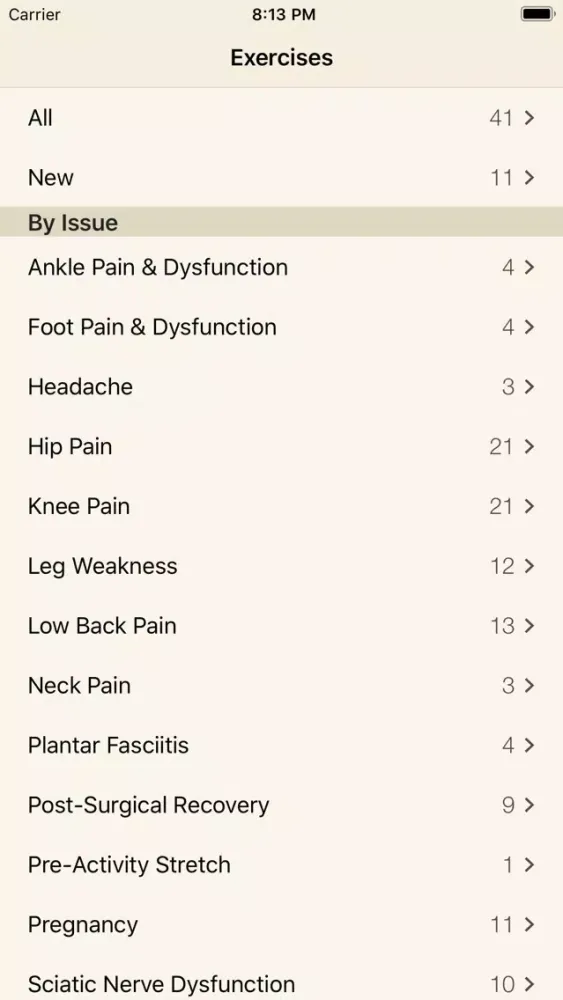 Pain Therapy: Exercise Videos應用截圖