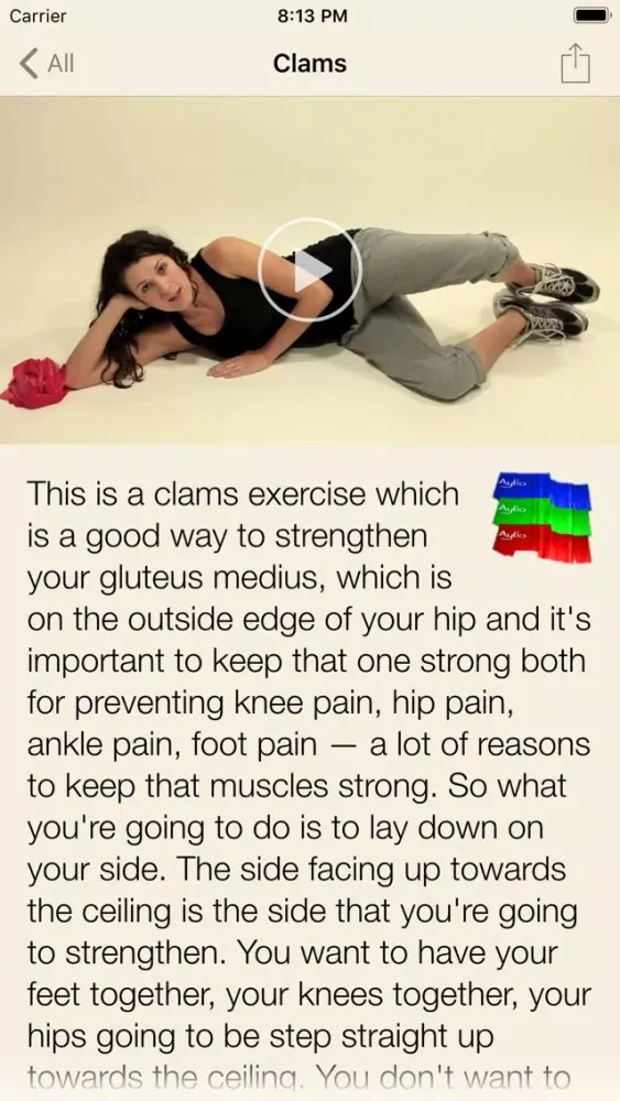 Pain Therapy: Exercise Videos應用截圖