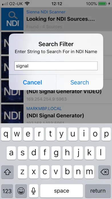 NDI Scanner应用截图