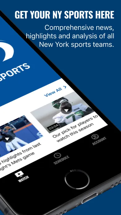 SNY: Stream Live NY Sports Screenshots