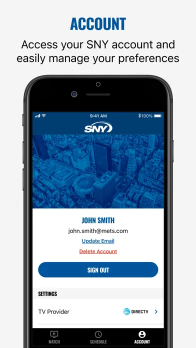 SNY: Stream Live NY Sports Screenshots