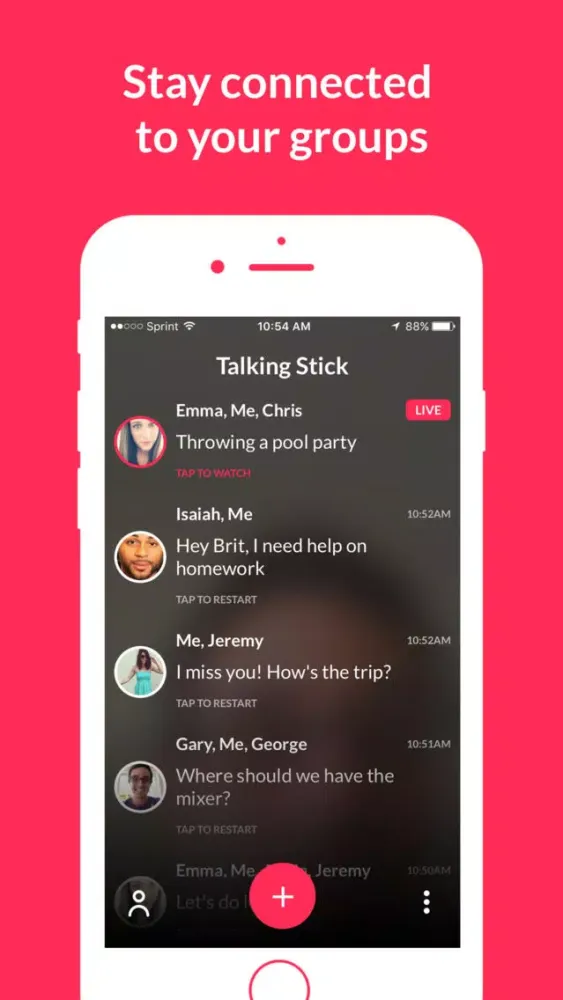 Talking Stick - Live Moments سکرین شاٹس
