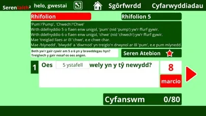 Seren Iaith Ekran Görüntüleri