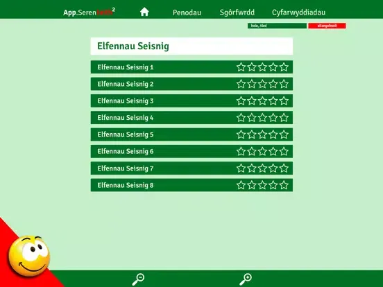 Seren Iaith 2 Set 4 iPad 應用截圖