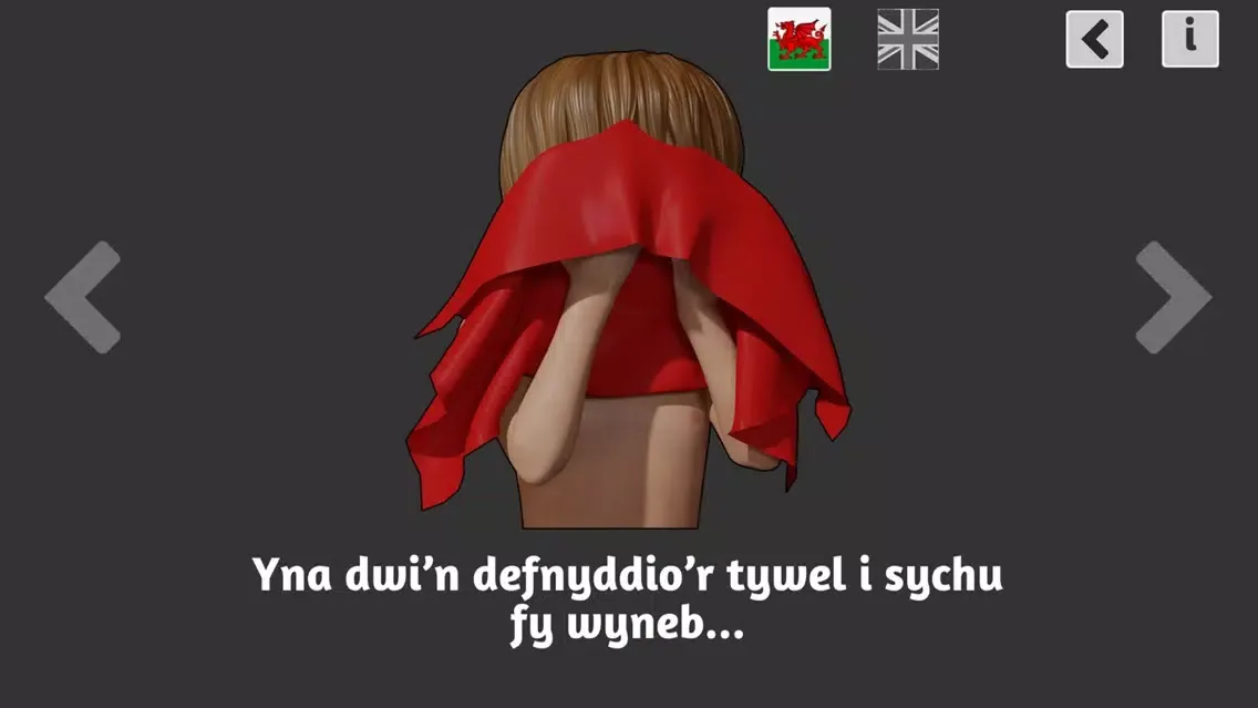 Captures d'écran de How to Dry Myself