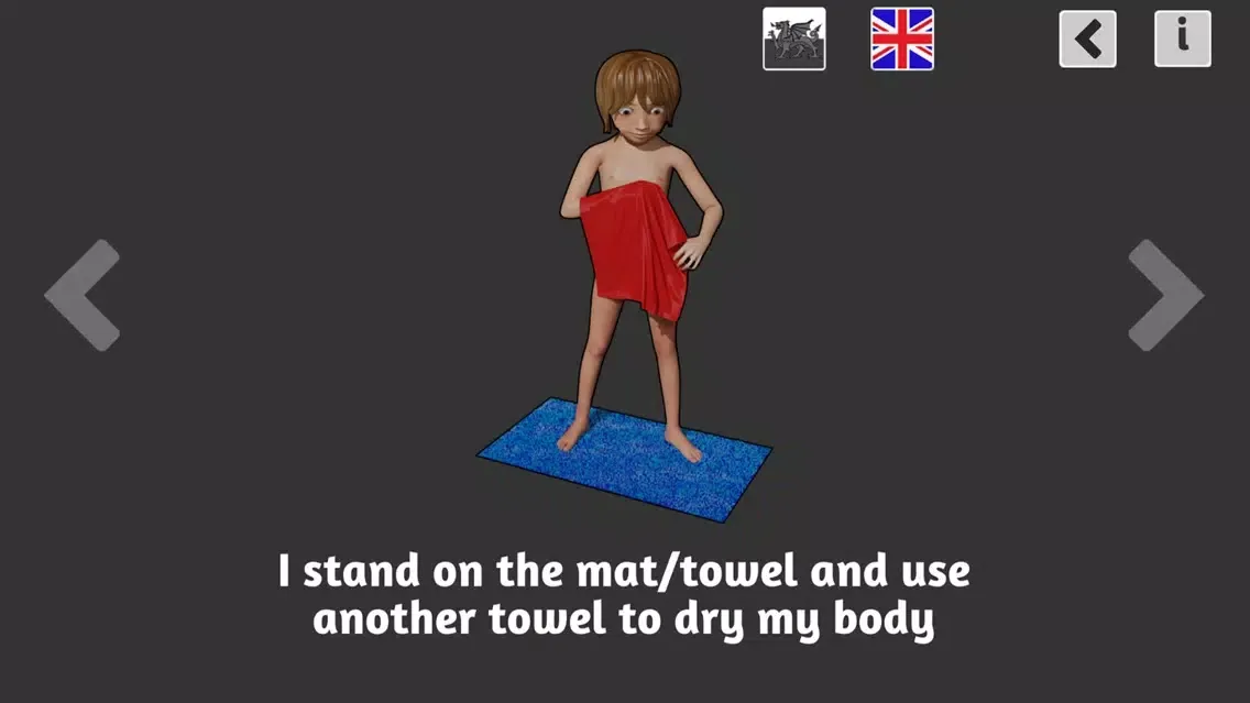 Captures d'écran de How to Dry Myself