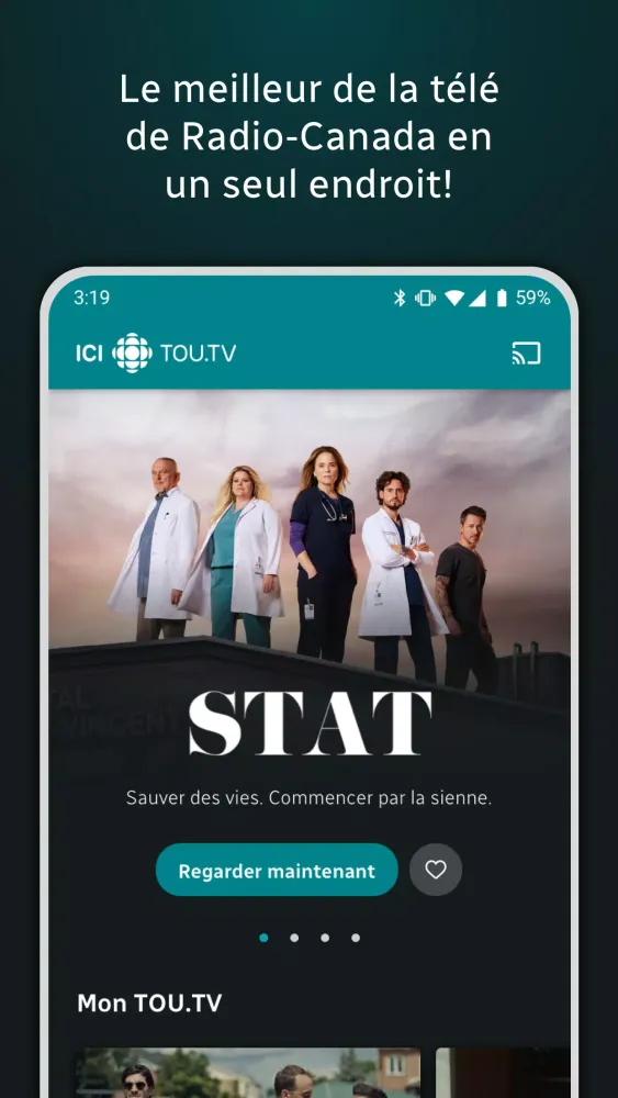 ICI TOU.TV Screenshots