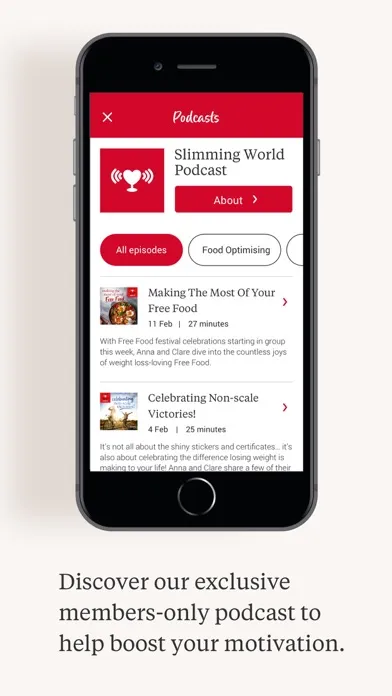 Capturas de pantalla de Slimming World