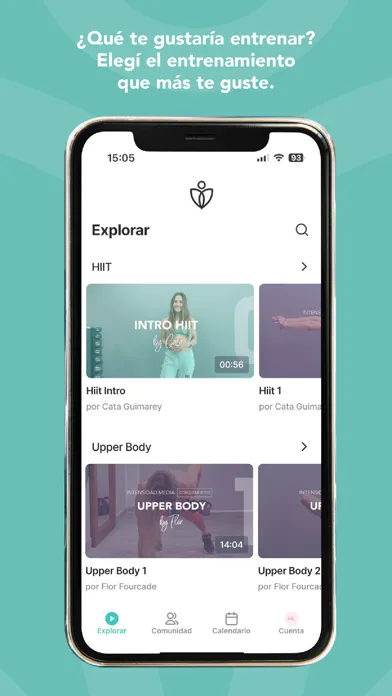 Capturas de pantalla de Be Fit By Cata Guimarey