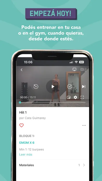 Capturas de pantalla de Be Fit By Cata Guimarey