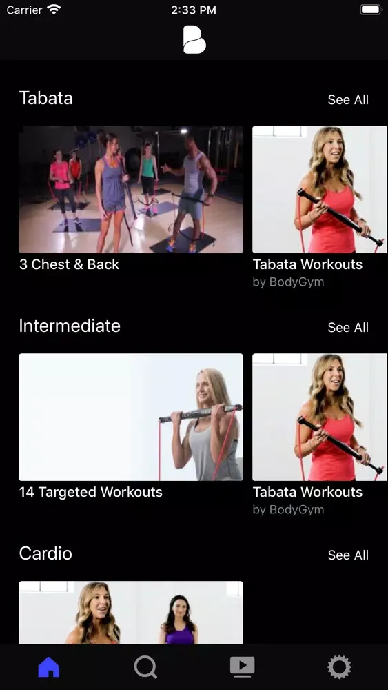 Tangkapan layar BODYGYM — Home Fitness