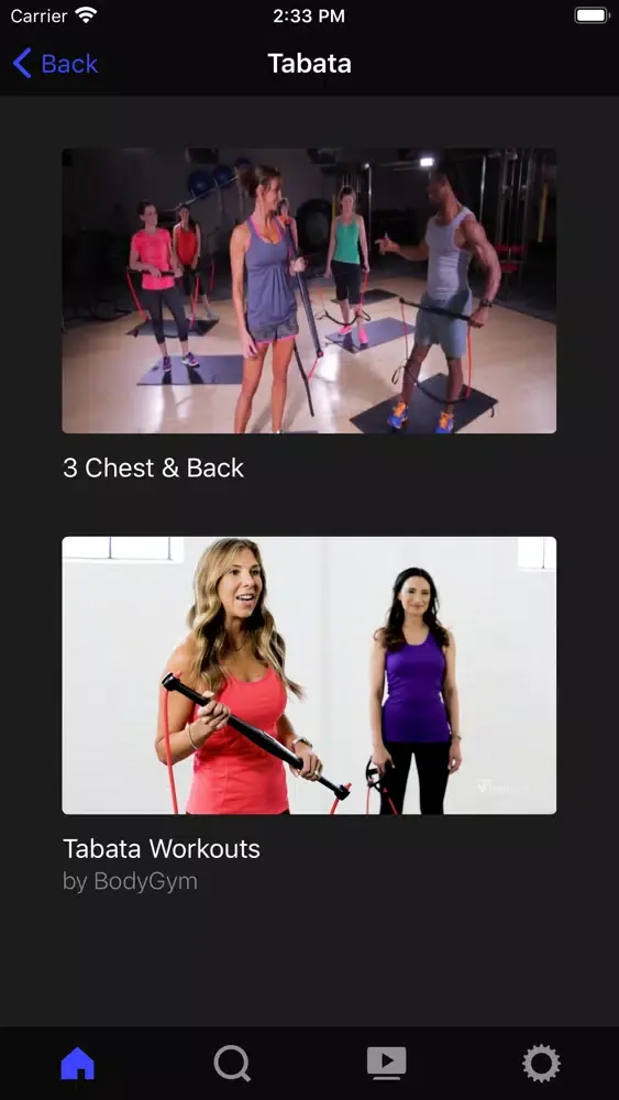 Tangkapan layar BODYGYM — Home Fitness