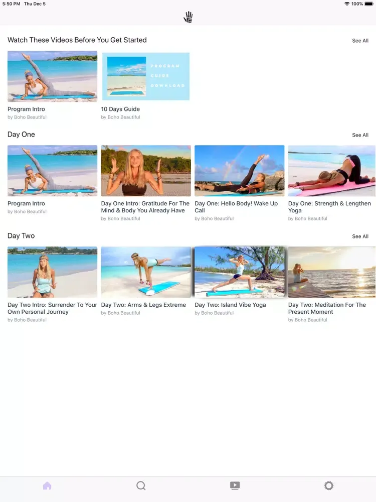 Capturas de pantalla de 10 Days By Boho Beautiful iPad 