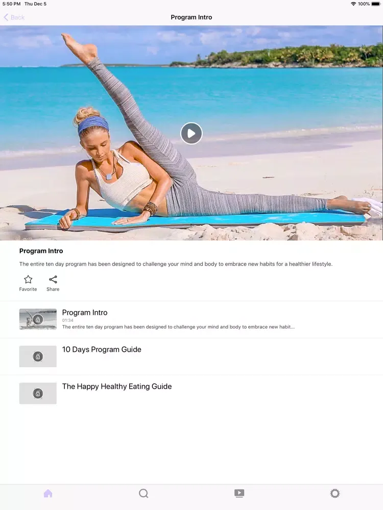 Capturas de pantalla de 10 Days By Boho Beautiful iPad 