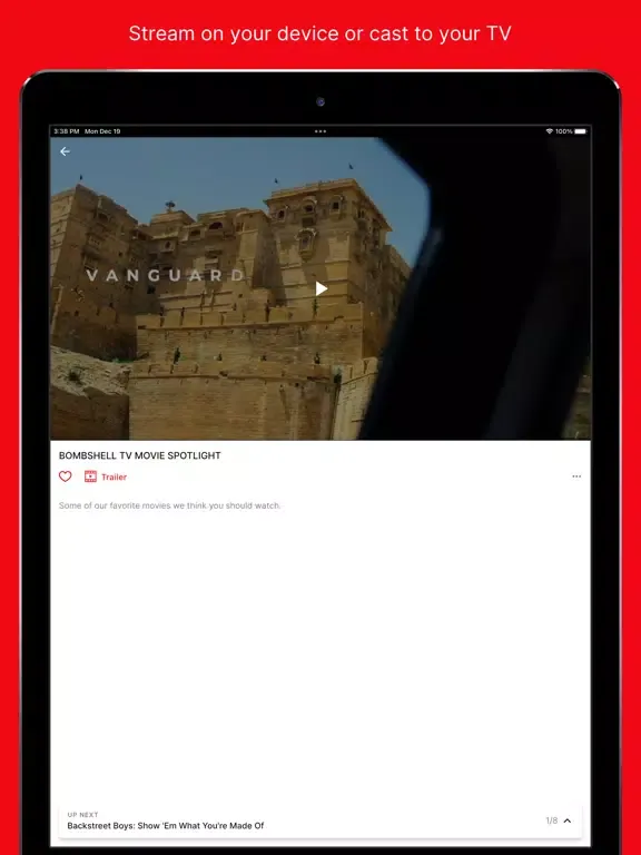 Zrzuty ekranu Bombshell TV Movie Streaming iPad 