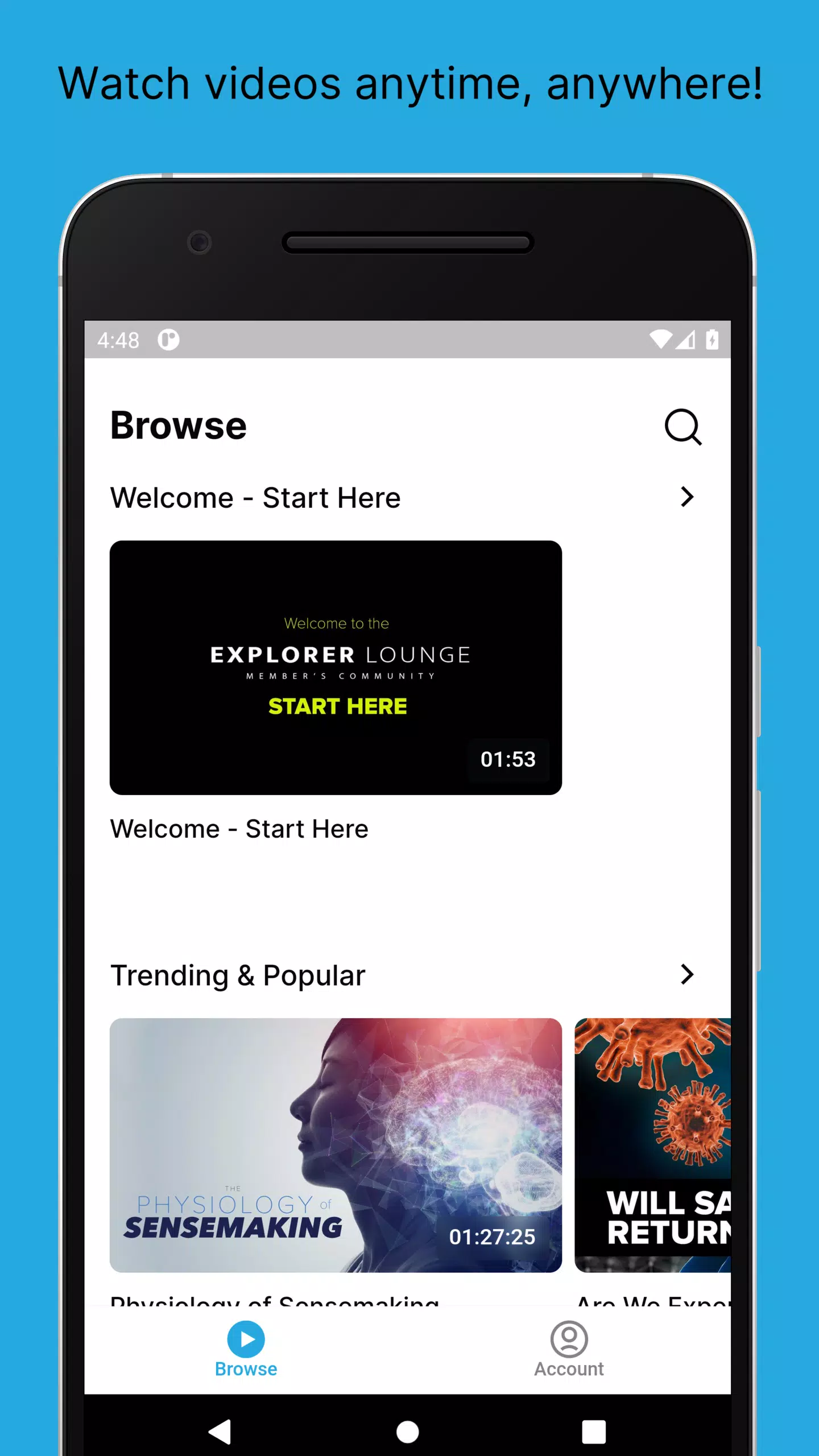 Explorer Lounge Screenshots