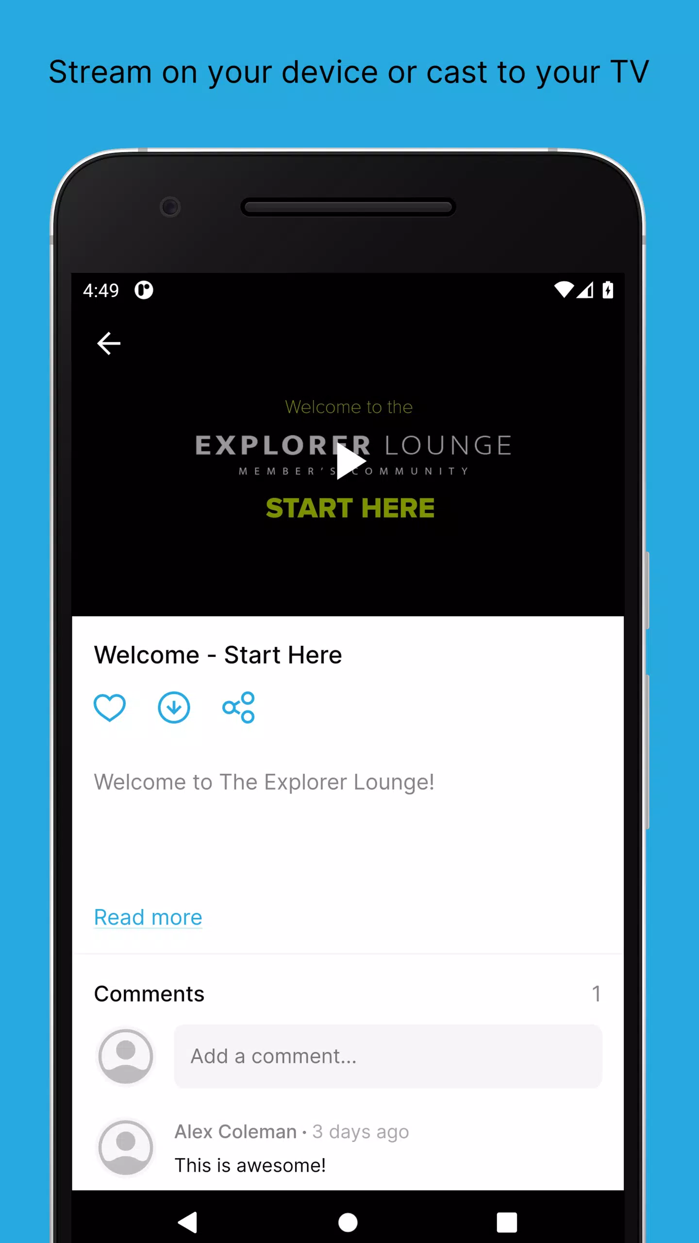 Explorer Lounge Screenshots