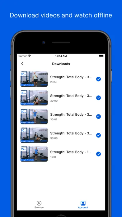 Chris Ryan Fitness: Home & Gym سکرین شاٹس