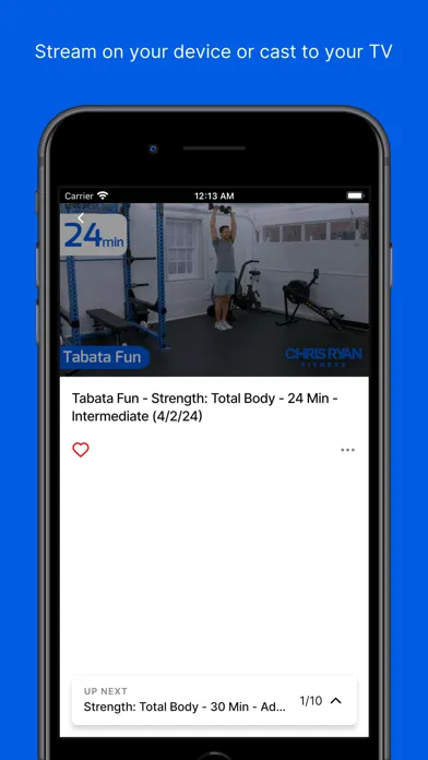 Chris Ryan Fitness: Home & Gym سکرین شاٹس